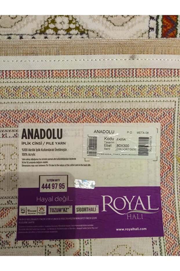 ANADOLU E425A MULTİ HALI - 3