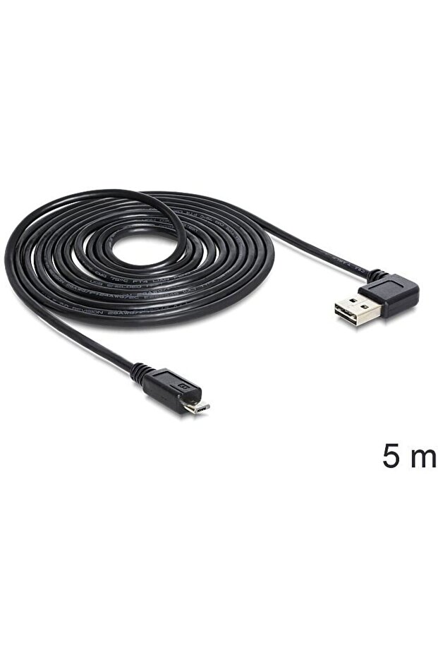 USB2.0 A 90° > Micro-B 5m - 2