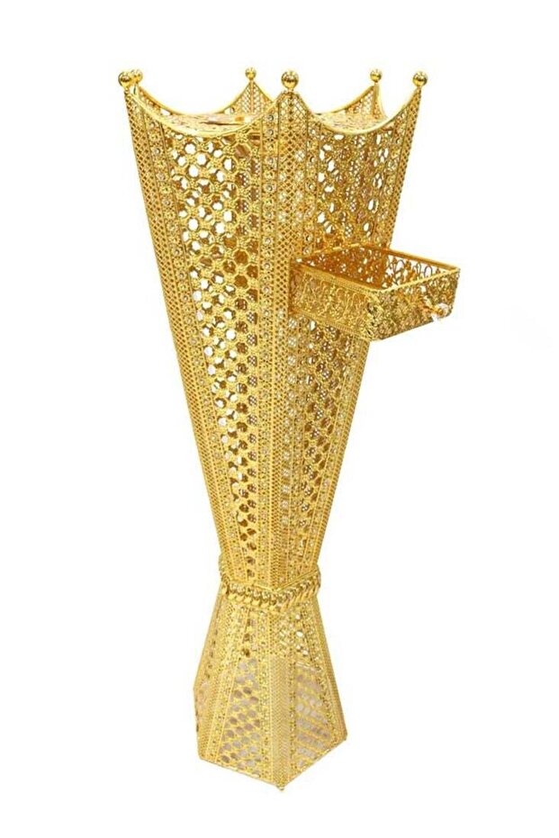 Large Oud Burner Big Incense Holder with Drawer for Halls, Big Houses and Mosque