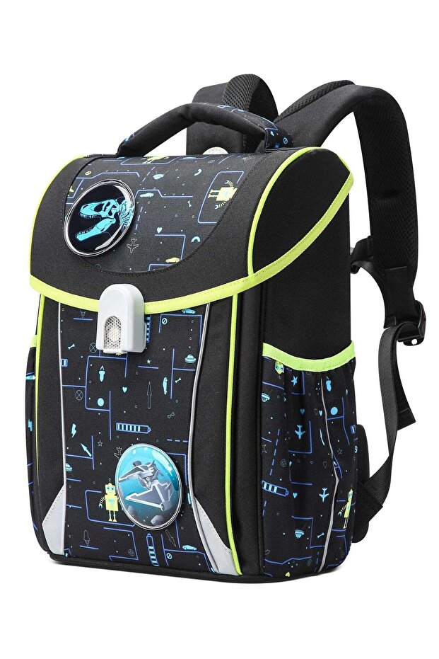 حقيبة ظهر مدرسية فاخرة خفيفة الوزن - 1