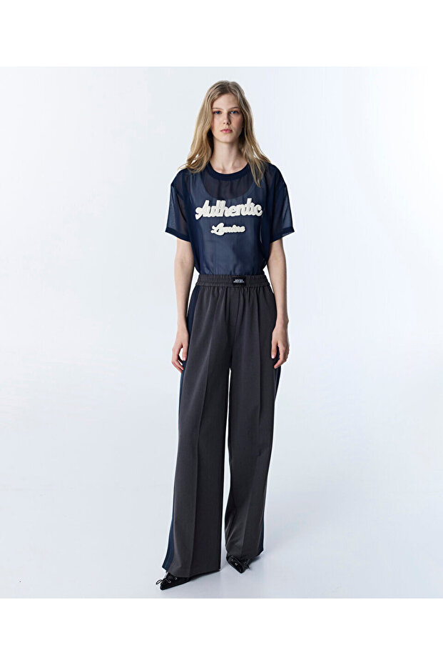 ELASTİK BEL COLORBLOCK PANTOLON - 2