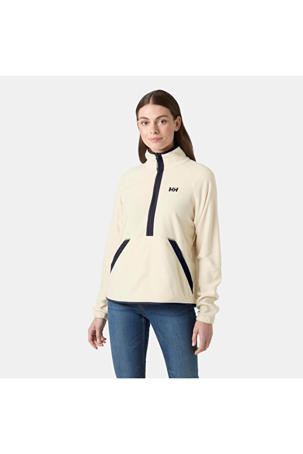 Fleece cu jumătate de fermoar pentru femei HHA.54082 - 1