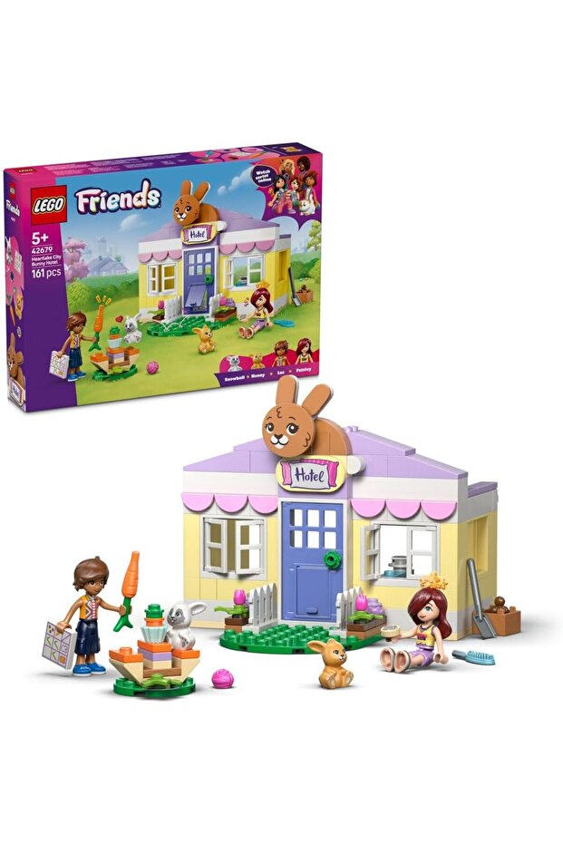 Friends Heartlake City Bunny Hotel 42679 Building Set (Ages 4+)
