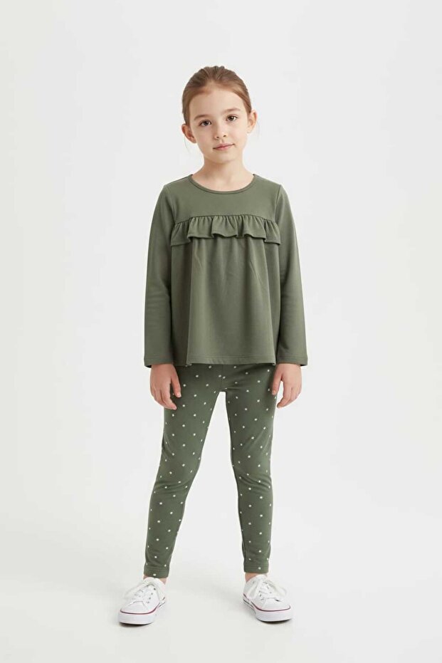 Round collar blouse - 1