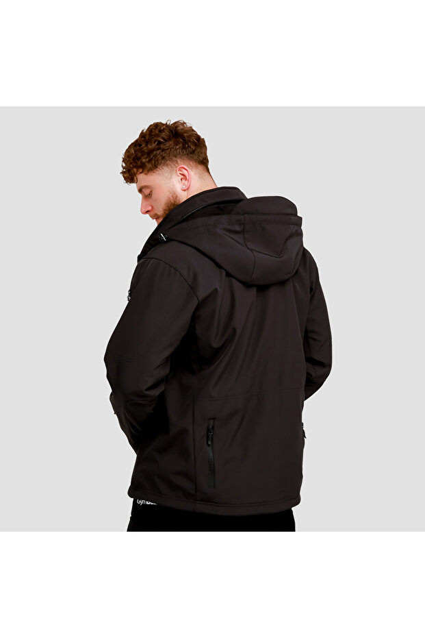 Men‘s Softshell Jacket Black - 3