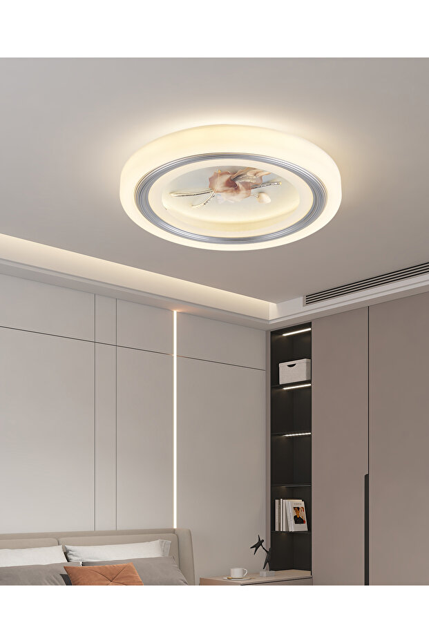 Greer Beyaz Plafonyer Led Avize - 1