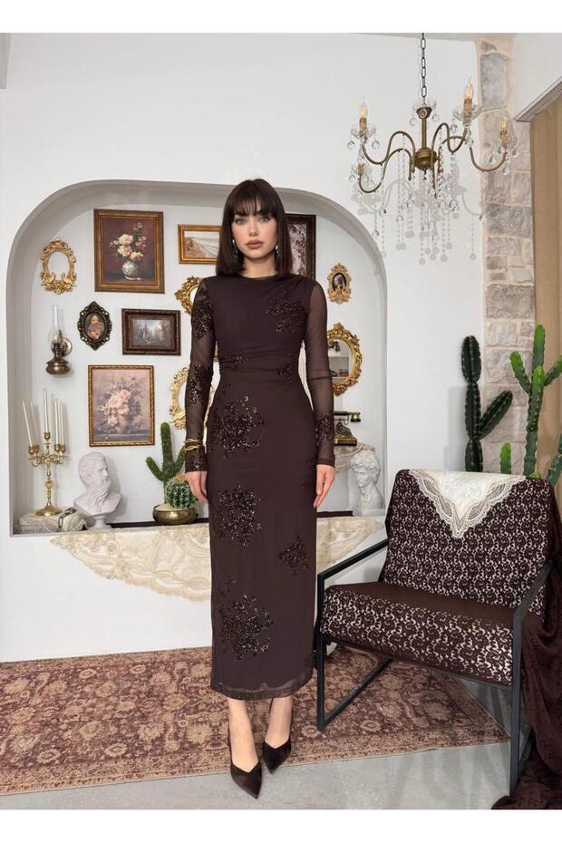 Mansa Midi Elbise - 2