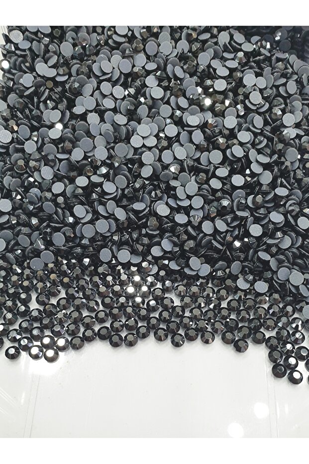Hotfix Iron-On Stones Ss16 Shiny Black (25 Grams ~ 800 Pieces)