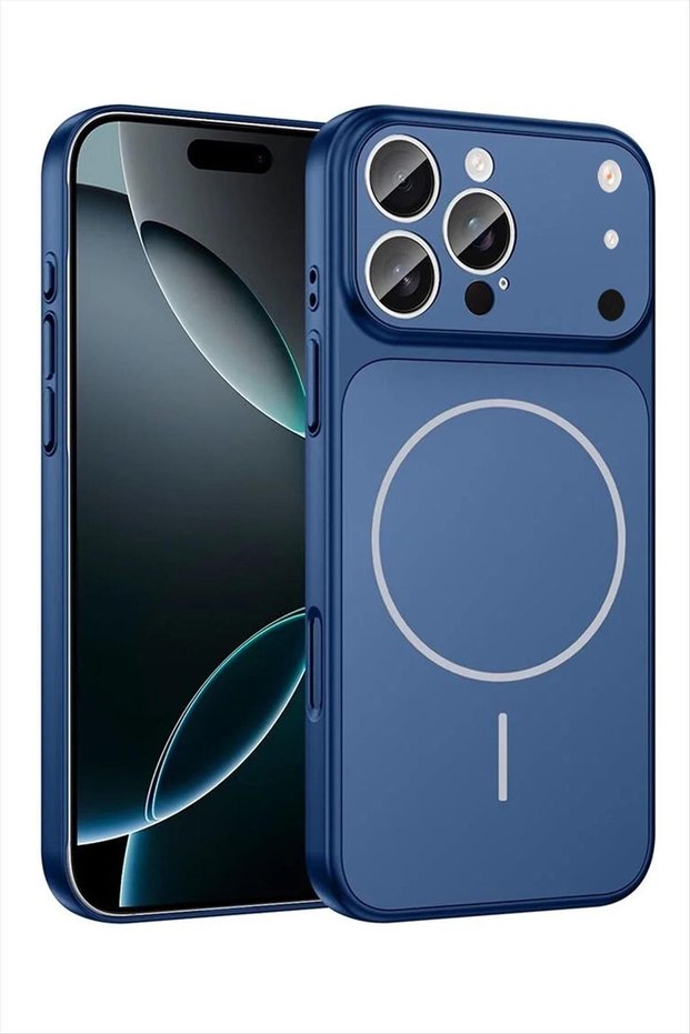 iPhone 13 Compatible 17 Pro Max Appearance Magsaff Cover Case with Camera Protection D Shock-Absorbing Sili