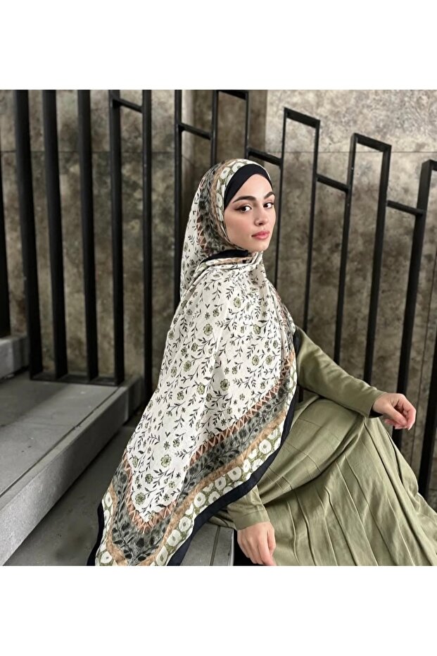 Fleora Bambu Kraş Şal - 3