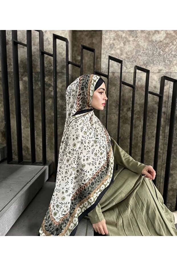 Fleora Bambu Kraş Şal - 1