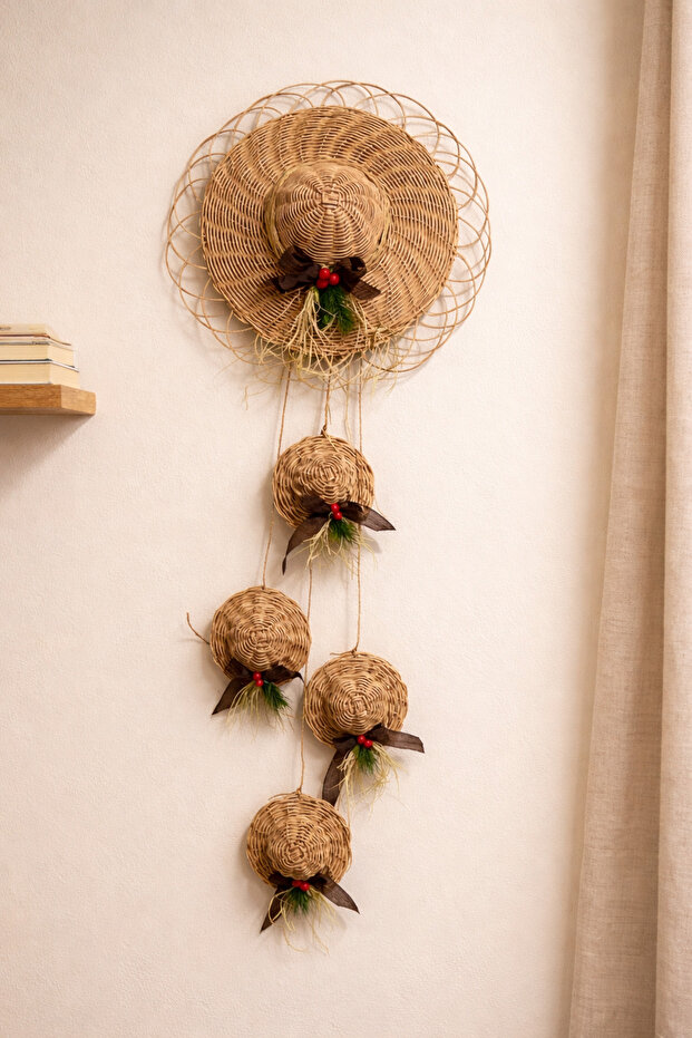 Rattan duvar süsü - 1