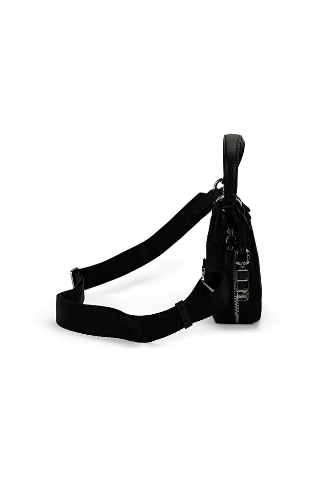 Siyah Karissa Evo Mini Hobo Çanta - 4