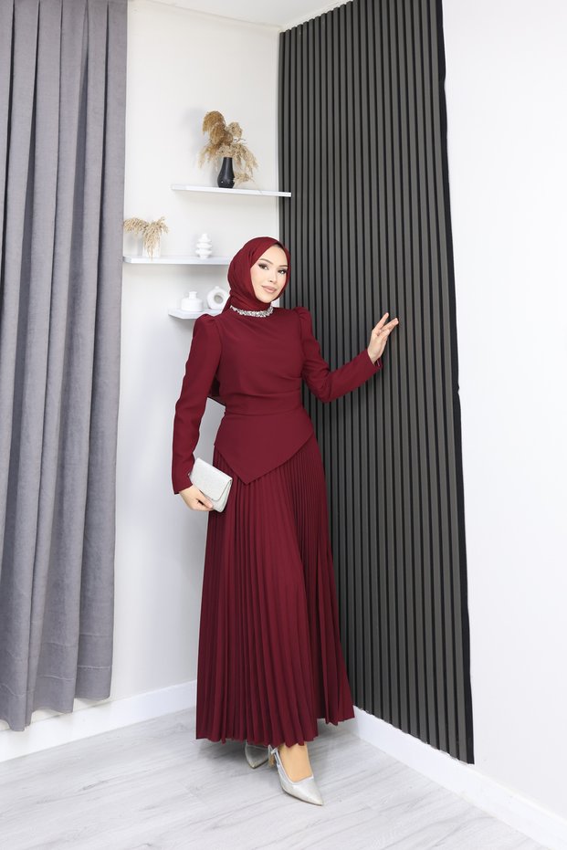 Eleni etekli elbise