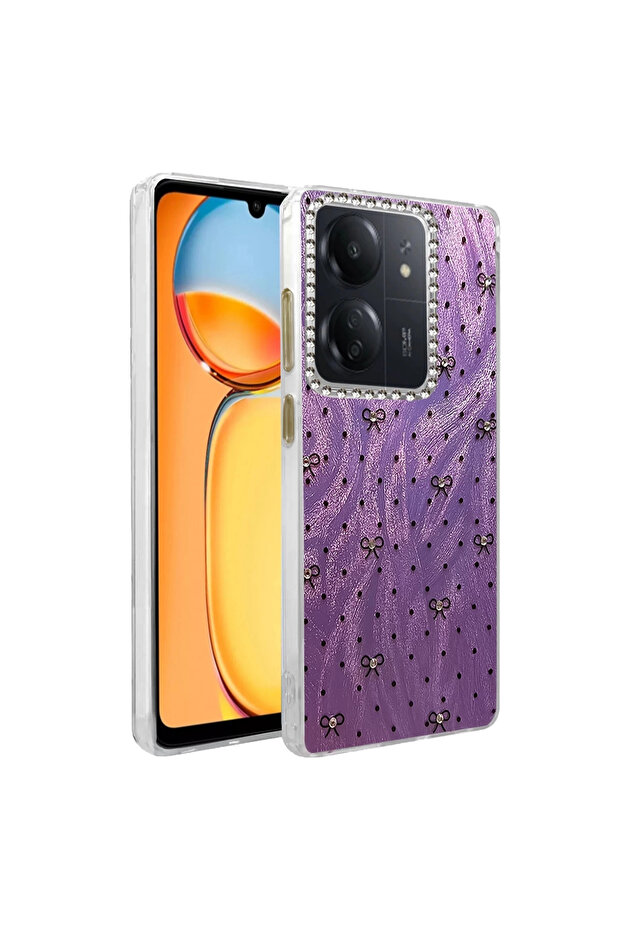 غطاء نمط مرآة الشفرة لحالة Redmi 13c - النمط 2 - 1