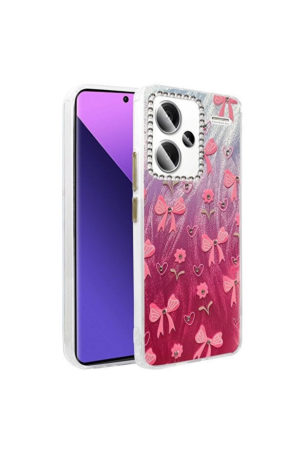 Redmi Note 13 Pro Plus Case Blade Mirrored Pattern Cover - Pattern 3 - 1