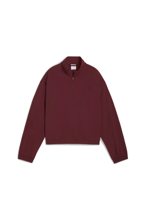 Her Women's Half-Zip Wide-Cut Sweatshirt