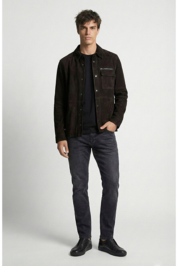 Siyah Basic Pike T-shirt - 2