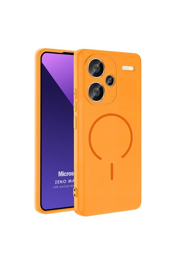 Redmi Note 13 Pro Plus 5g Case Zeno Magsafe Orange
