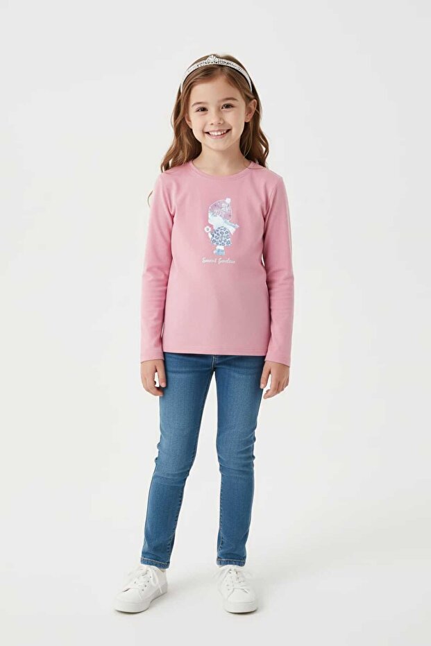 Round collar blouse - 1