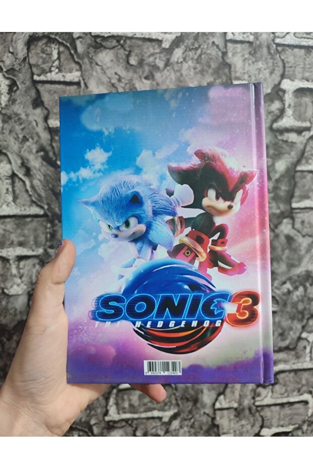 Sonic Hard Cover Lined 80 Sheets Notebook A5 Size - 2