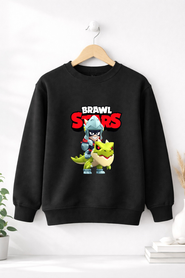 سويت شيرت من سلسلة Brawl طراز دراكو (3 خيوط، 100% قطن)