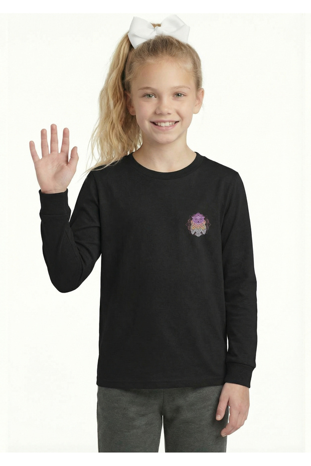 Printed Long Sleeve T-Shirt for Girls B11