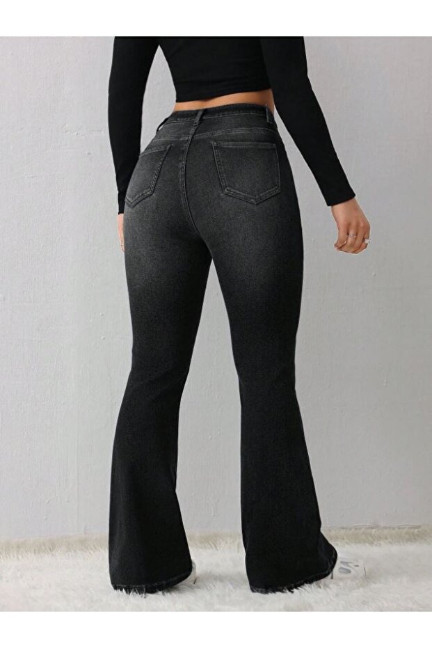 Dámské španělské rozšířené džíny - 4