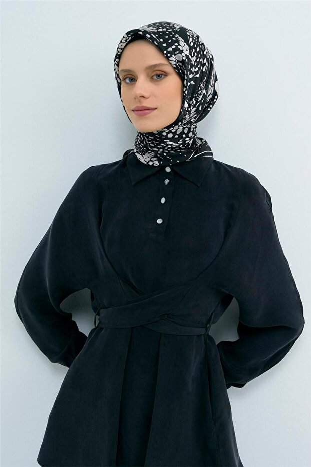 وشاح سورا من الحرير الخالص 9552D 90