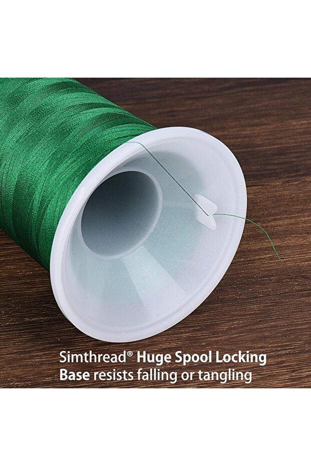 Embroidery Thread Set 12 Spools, 40wt, 5000 m, Assorted Colors 2 - 6