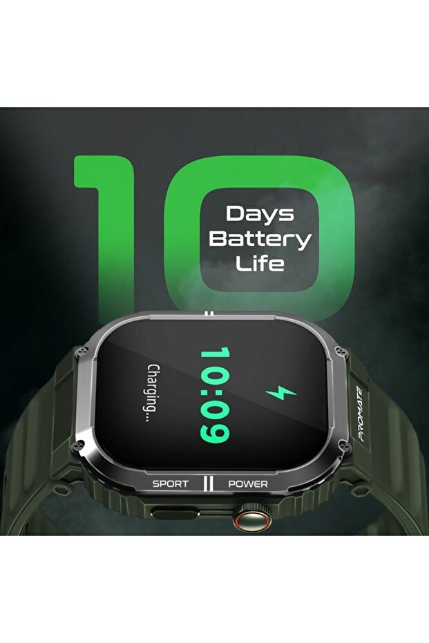 Ceas inteligent XWatch-SL, Android/iOS, Verde - 5