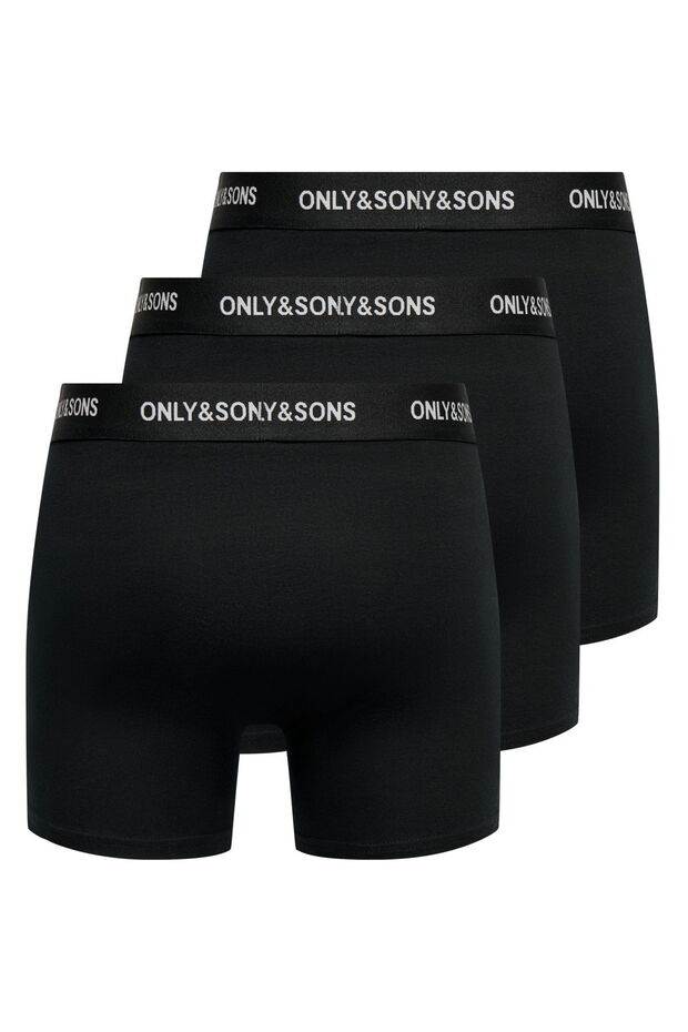 Beli Lastikli Pamuklu Boxer Paketi - Basic - 2