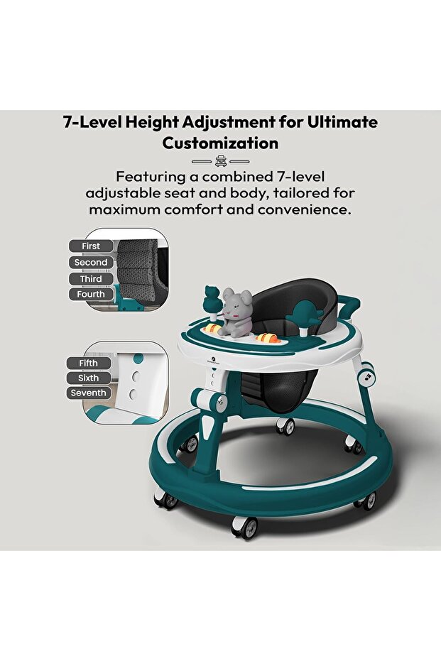 مشاية أطفال قابلة لتعديل الارتفاع - 2