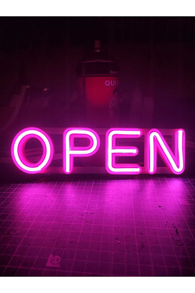 Open Neon Led 3D Baskı - 4