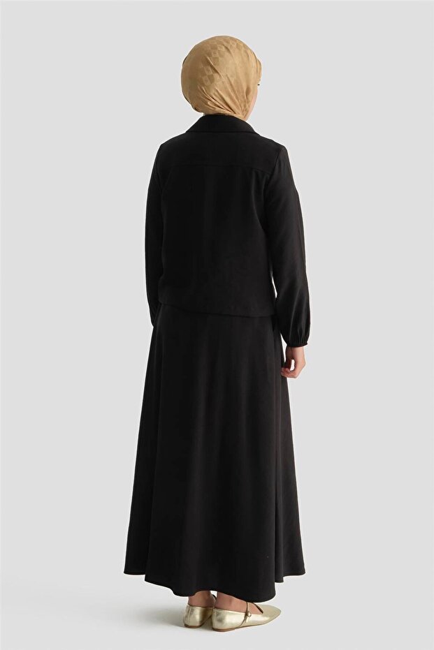 Basic Ceketli Takım Siyah - 5