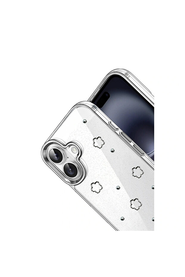 غطاء آيفون 16 بلس بنمط الفيونكة - النمط 2 - 3