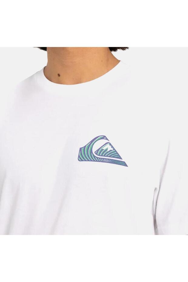 Window Pane Men's White Casual Style T-Shirt Eqyzt08055-908 - 4