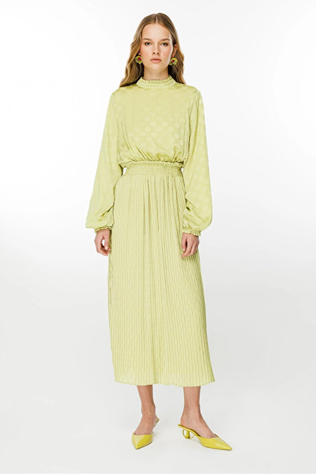 Ghisa Piliseli Elbise - 3