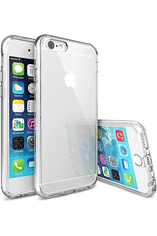 جراب حماية شفاف لهاتف آيفون 6 بلس من آبل - 3