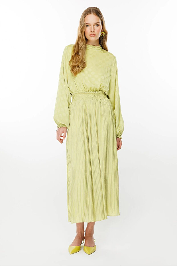 Ghisa Piliseli Elbise - 4