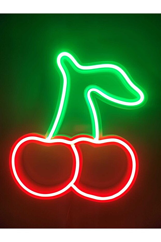 Kiraz Neon Led 3D Baskı - 2