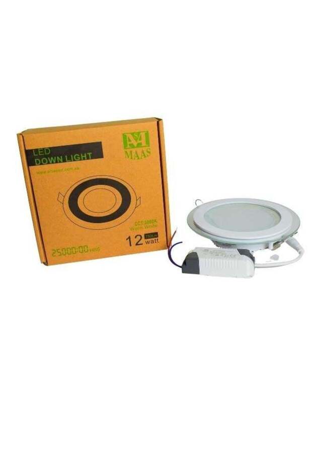 مصباح LED سفلي بتصميم دائري رفيع - 1