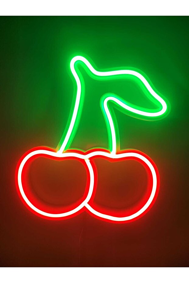 Kiraz Neon Led 3D Baskı - 3