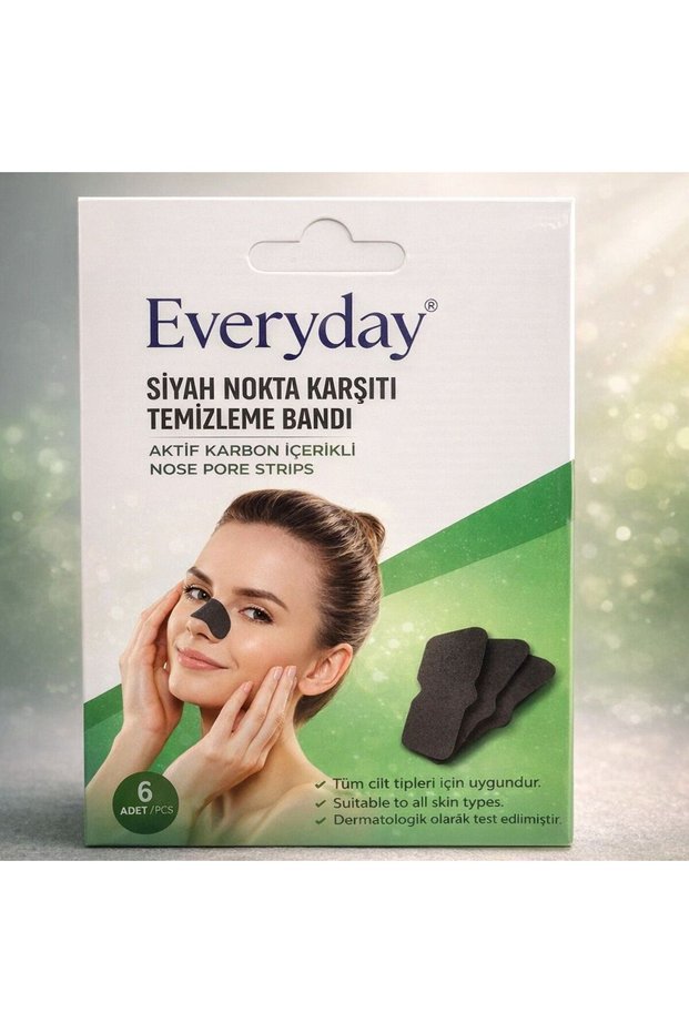 Nose Patch Cleansing Nasal Strips for Blackheads and Pores, Pack of 6