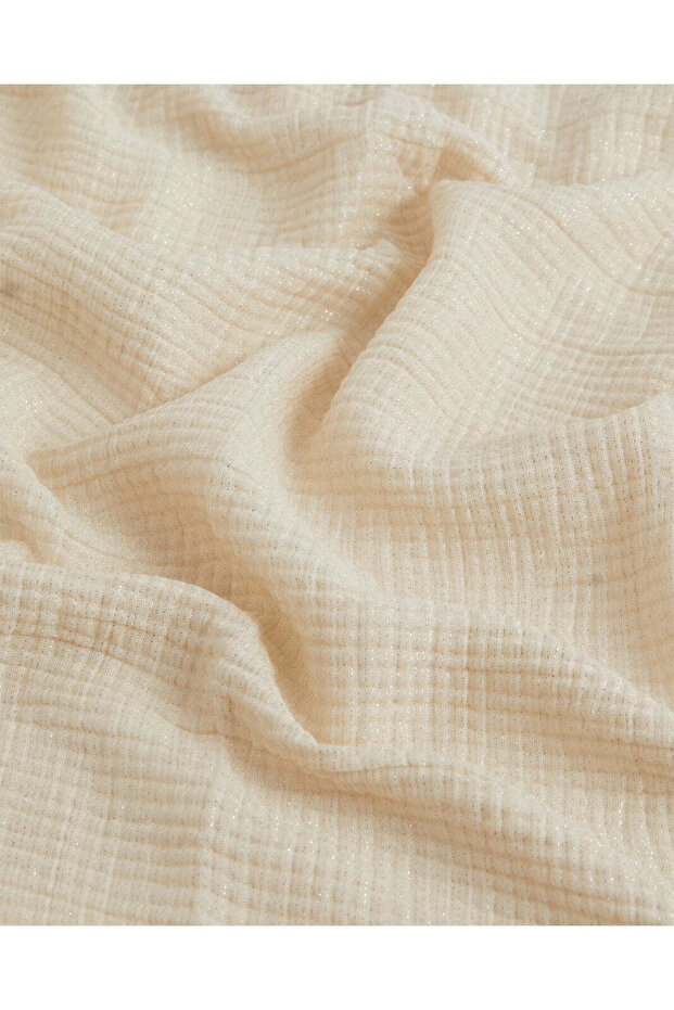 وشاح نسائي بيج سادة - 4