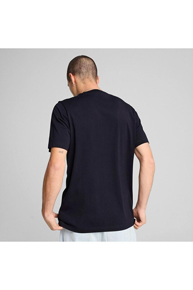 Pánské tričko ESS Small Logo, modré - 2