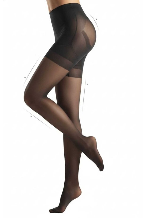 Imported Thin Full-Body Straightening Socks Tummy Tightening Butt Lifter Push-Up Corseted Pantyhose