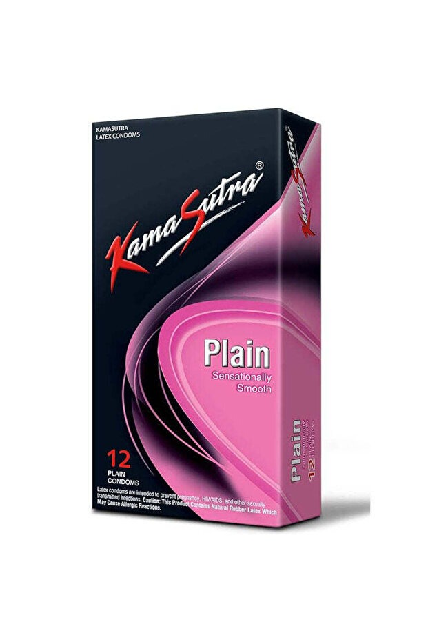 Kam a Sutra Plain Condoms, 12 Pieces