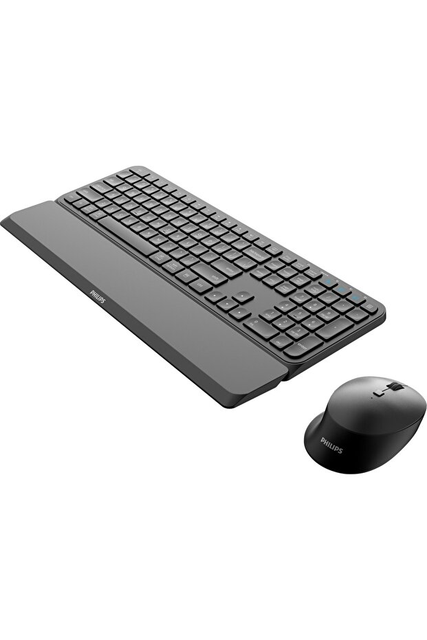 Kablosuz klavye-Mouse set SPT6607B/38 Siyah - 1