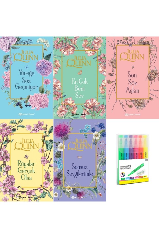 Bridgerton Serisi First 5 Books (Kalem Set Hdy)